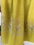 Pashmina Kashmiri Aari Embroidery Scarf, Embroidered Kashmiri Shawl, Winter Wrap, Christmas Gift