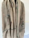 Embroidered sozni work Bird Pashmina Shawl